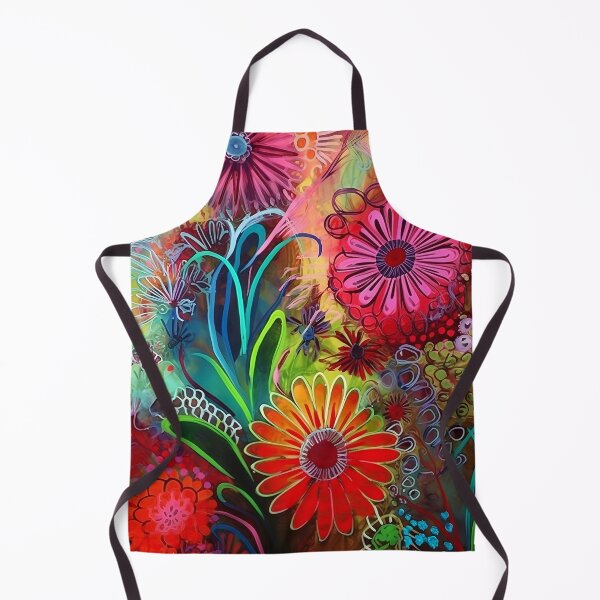 Item preview, Countrystyle abstract florals 7 designed and sold by Art by Lilia.