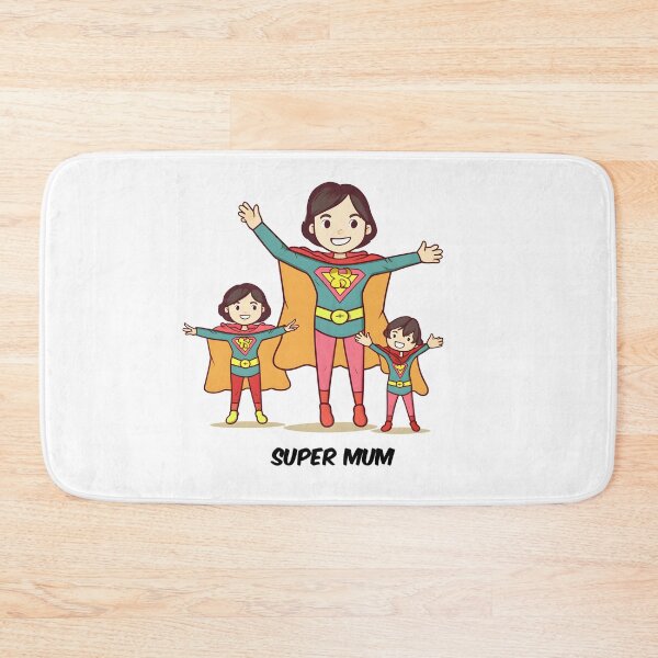 Item preview,  Love to Mom with this Superhero Comic Strip Design designed and sold by Sticker-by-Mia.