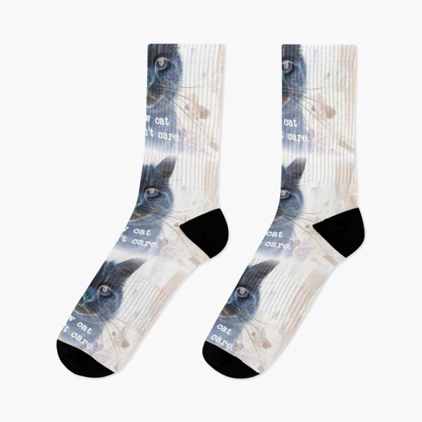Item preview, Negative meh-ow cat doesn t care. designed and sold by DianeBP.