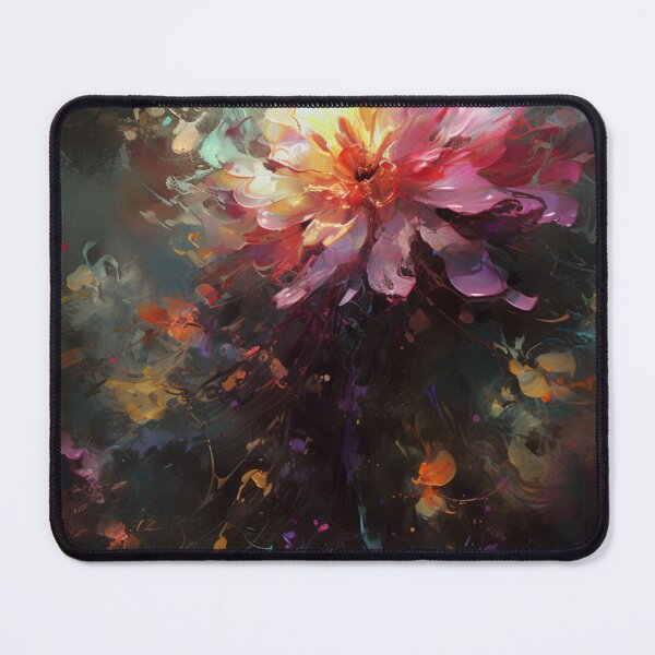 Item preview, Dark pink and yellow flowers designed and sold by aiphotosart.