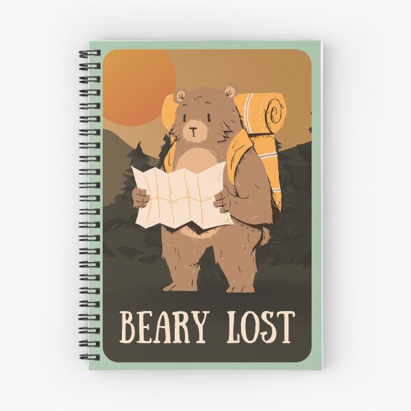 Item preview, Beary Lost sticker designed and sold by Copperoxide.