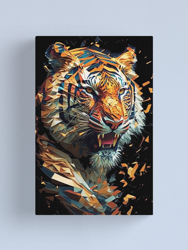 Emerald of Bengal - Realistic painting of a bengal Tiger