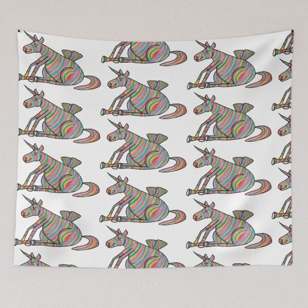 Item preview, Happy Bored Rainbow Unicorn Big Tummy Wings LGBGTQ+ designed and sold by GBoucher.