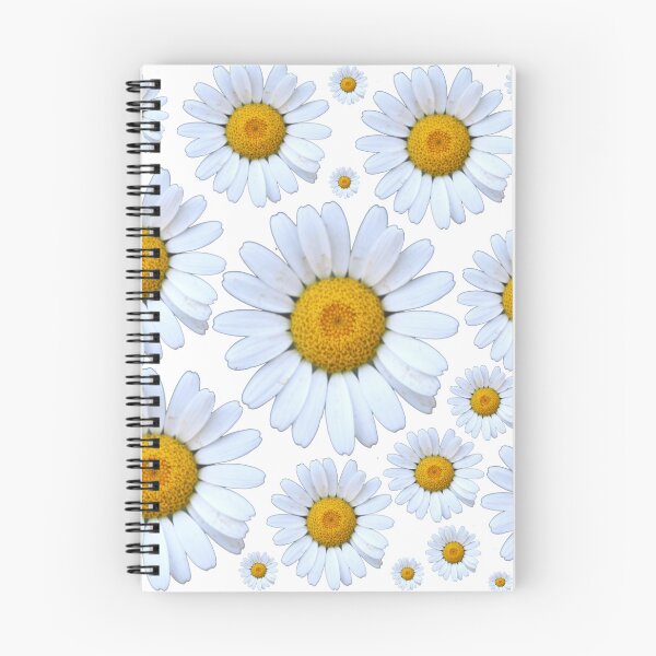 Item preview, Daisy white flower pattern design designed and sold by Pikmi.