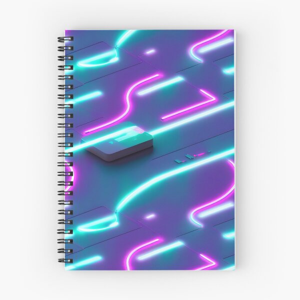 Item preview, Abstract Neon Retro Synthwave Color Pattern #5 designed and sold by Infinitelypink.
