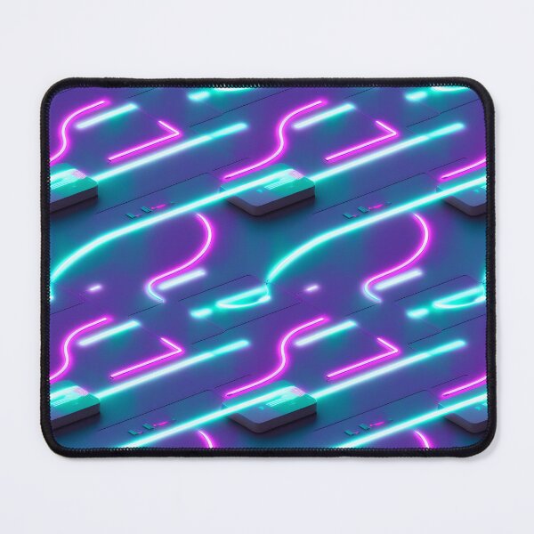 Item preview, Abstract Neon Retro Synthwave Color Pattern #5 designed and sold by Infinitelypink.
