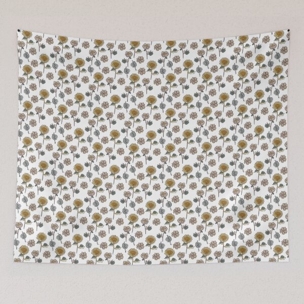 Artikelvorschau, Painted Flowers Pattern 10 entworfen und verkauft von SimpleWorksSK.