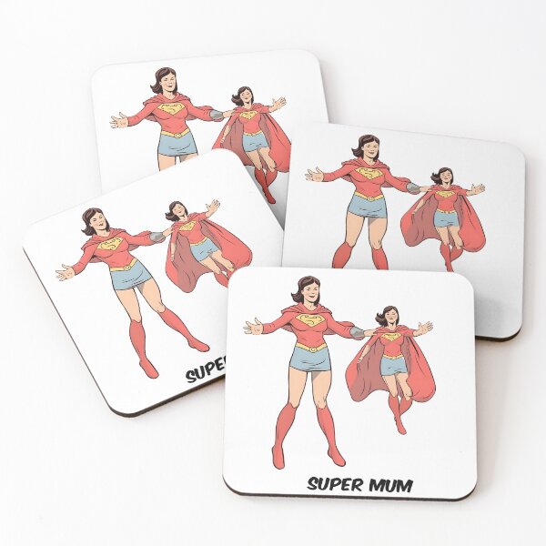 Item preview, Celebrate Mom's Superpowers with this Superhero Comic Strip designed and sold by Sticker-by-Mia.