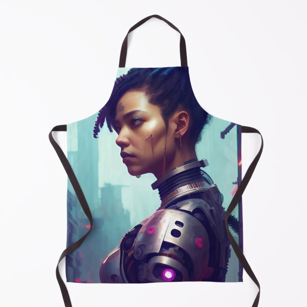 Item preview, Abstract Cyberpunk Female Cyborg designed and sold by jpvoodoo.