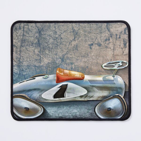Item preview, Vintage Silver Toy Race Car designed and sold by James DeFazio.