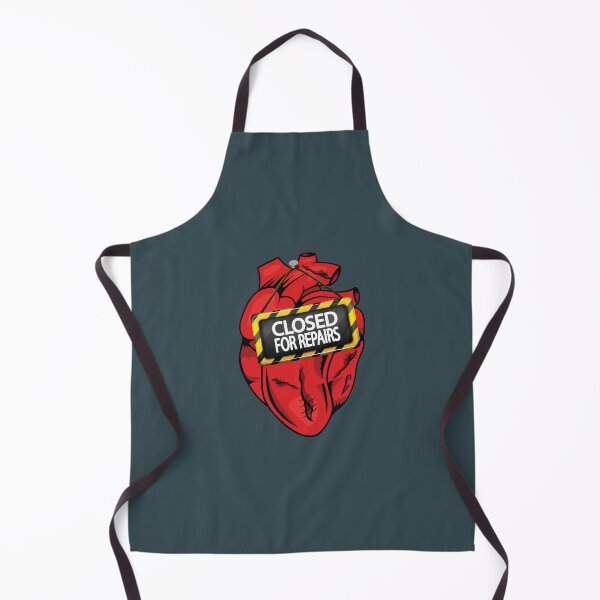 Item preview, Funny heart closed for repairs designed and sold by Donutlovers.
