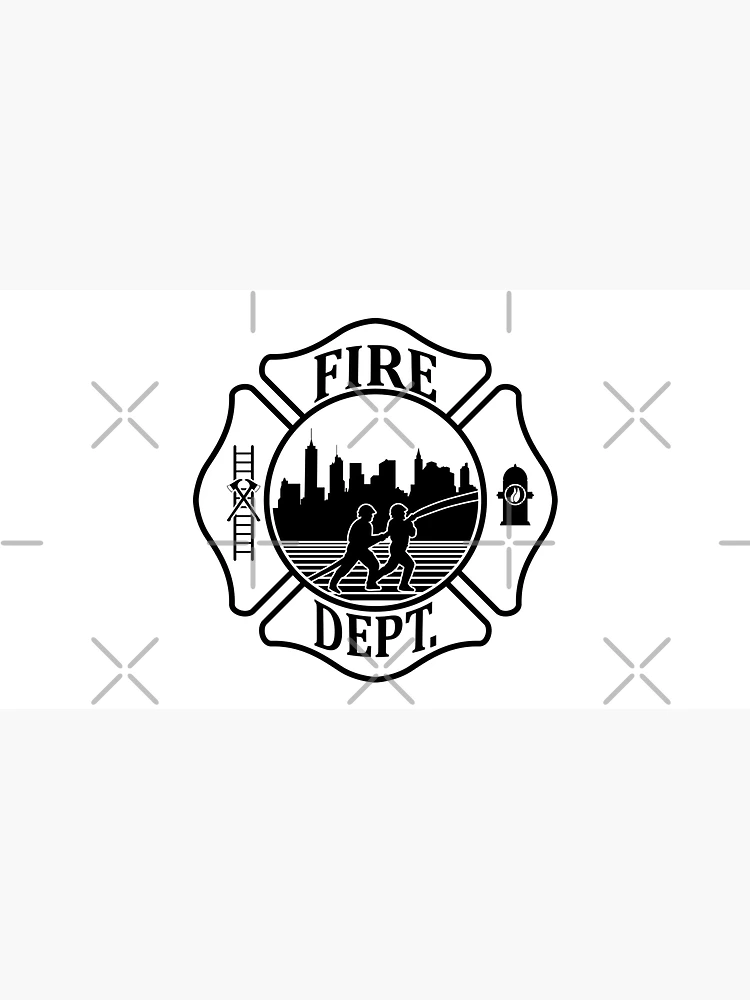 Thumbnail 3 of 3, Cap, Fire Department designed and sold by BrightSquare.