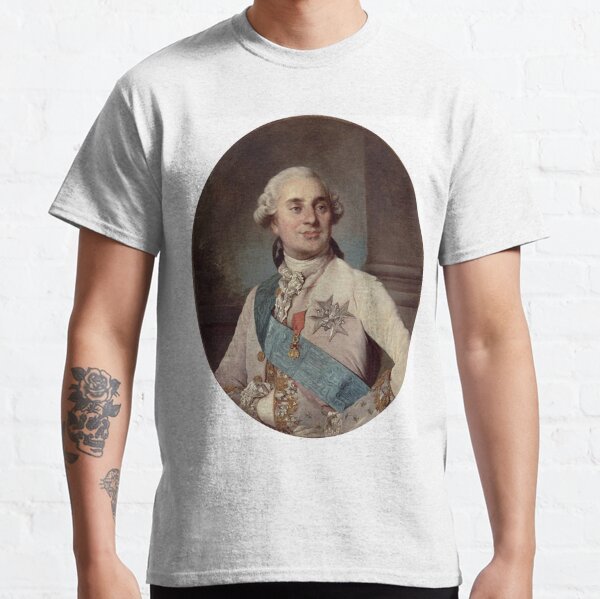 Mens clothing Louis XIV Louis 14 Roi Soleil Roi de France H Tshirt