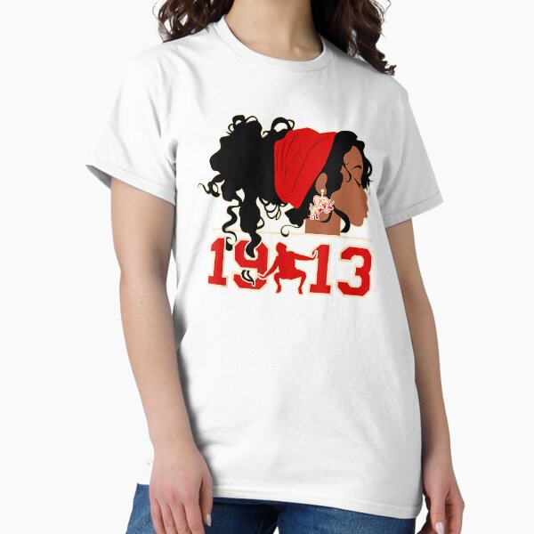 Item preview, Delta 1913 Afro Natural Hair Sigma Theta Hand Sign Elephant designed and sold by israelvelasquez.