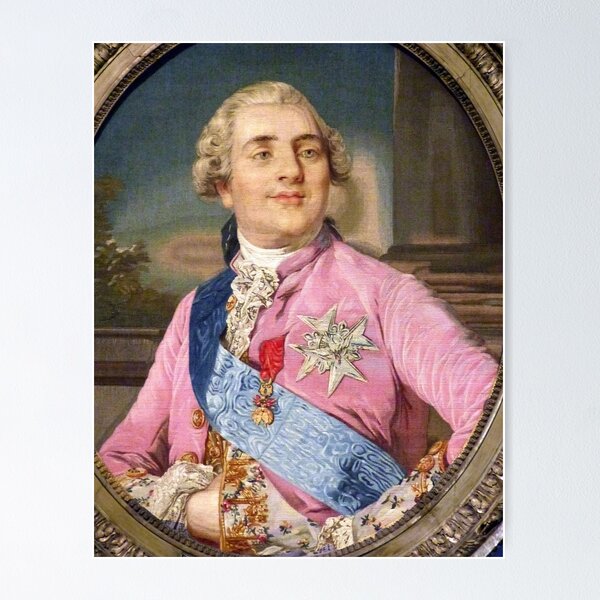 Louis XVI, King of France and Navarre, Wearing His Grand Royal Costume in 1779 | Large Metal Wall Art Print | Great Big Canvas