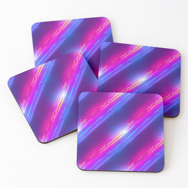 Item preview, Abstract Neon Retro Synthwave Color Pattern #7 designed and sold by Infinitelypink.