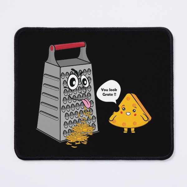 Item preview, Funny cheese slice grated with a grater designed and sold by Donutlovers.