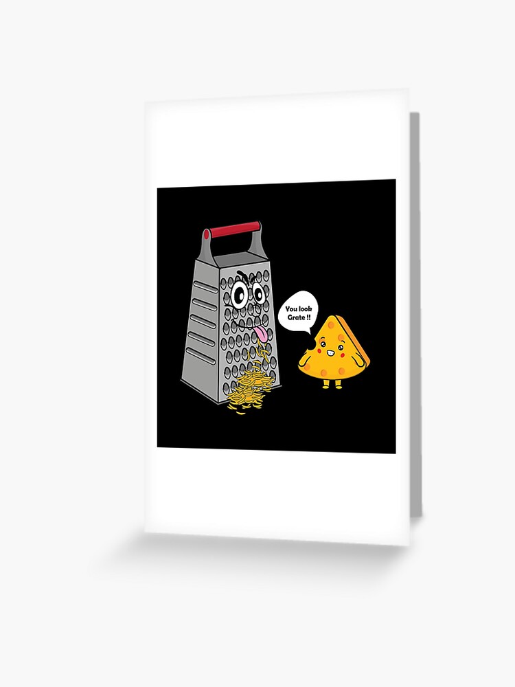 Master Cheese Shredder Greeting Card for Sale by 84Nerd