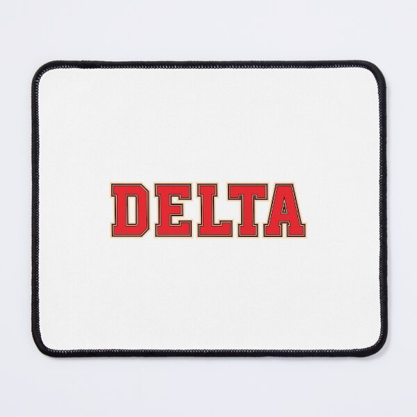 Item preview, Delta Jersey Theta Font Premium Scoop designed and sold by israelvelasquez.