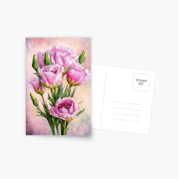 Item preview, Pink Spring Tulips designed and sold by Art by Lilia.