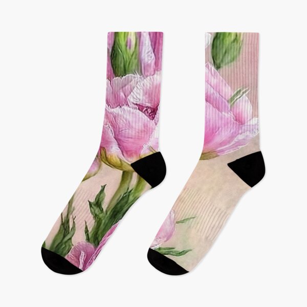 Item preview, Pink Spring Tulips designed and sold by Art by Lilia.