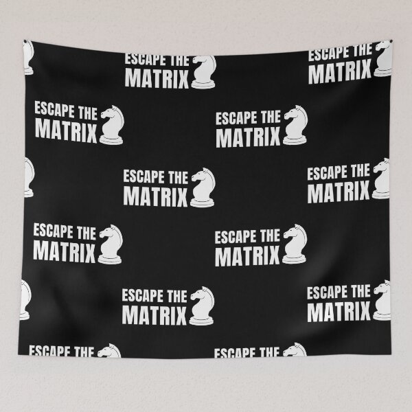 Item preview, escape the matrix designed and sold by israelvelasquez.