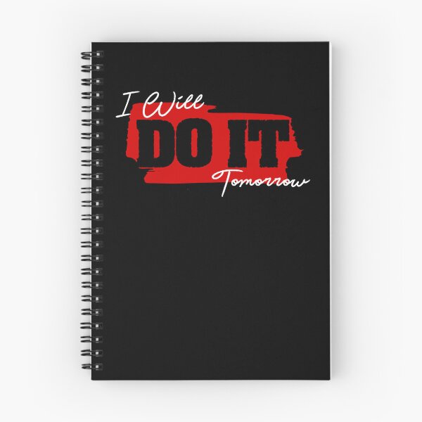 Item preview, I Will Do It Tomorrow designed and sold by Quoterasi.