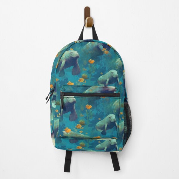 Item preview, Cute manatees pattern on various products for animal lovers manatees designed and sold by SmileCatalysts.