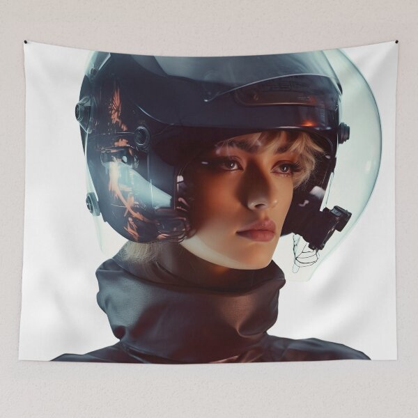 Item preview, The Girl in the Helmet VII designed and sold by SulacoLabs.