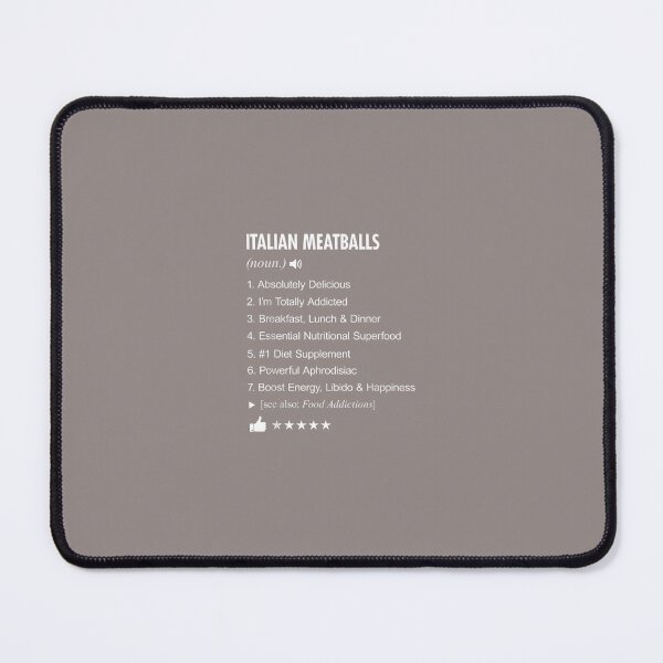 Item preview, Italian Meatballs Definition Meaning Funny 	 designed and sold by danieesidimag.