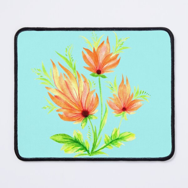 Item preview, Ukrainian art Petrykivka art Ukrainian orange flowers designed and sold by Sunflower-7.