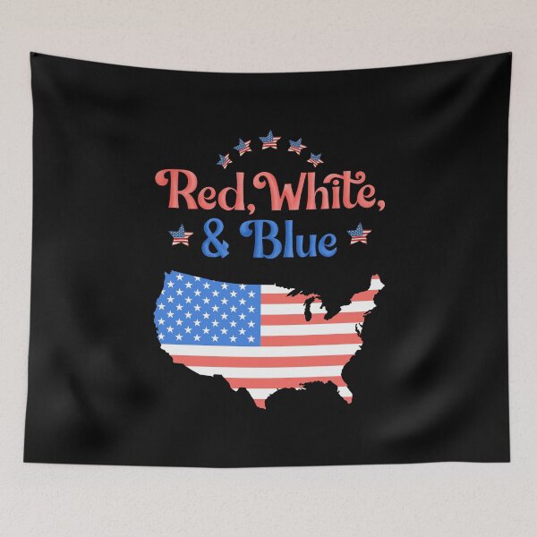 Item preview, Red, White and Blue designed and sold by Tw1nsAIArt.