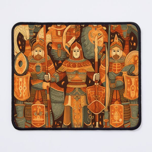 Item preview, March of Valor: Medieval Soldier Pattern designed and sold by SweetRepeat.