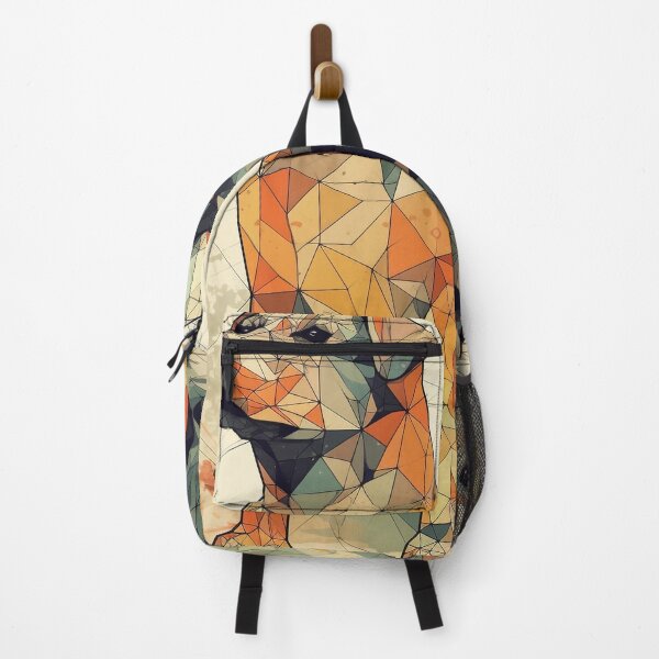 Item preview, Multilayered Dimension Canine Creation - Pop Art Digital Art - UHD Print on Demand Wall Art - Creative and Colorful Animal Home Decor designed and sold by stateofhuman.