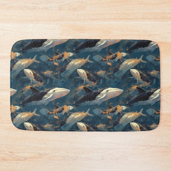 Item preview, Cute whale pattern for sea lovers designed and sold by SmileCatalysts.