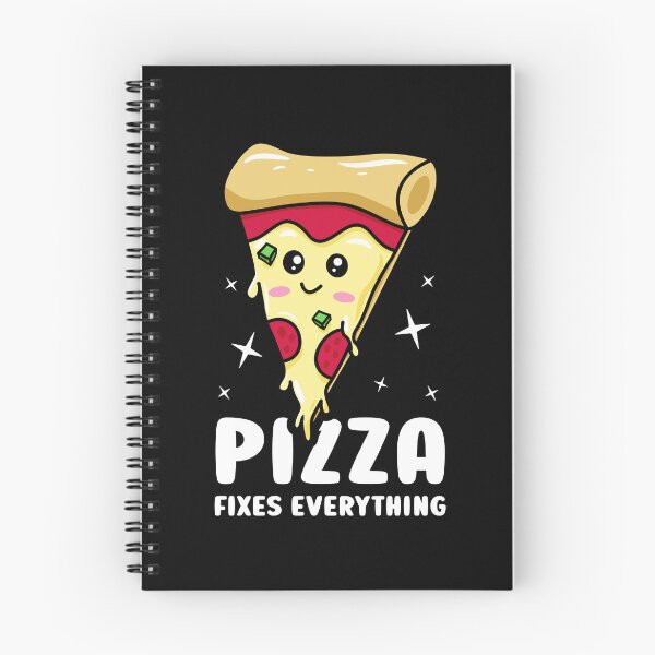 Item preview, Pizza Fixes Everything Funny Pizza Lover Kawaii designed and sold by Designer-Girl.
