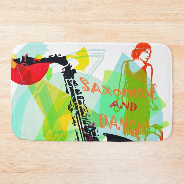 Item preview, Colorful Saxophone And Dance Vintage designed and sold by adamtepl.