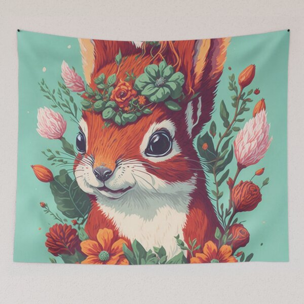 Item preview, Vintage Squirrel - Cute Animal Sticker designed and sold by joejiing.