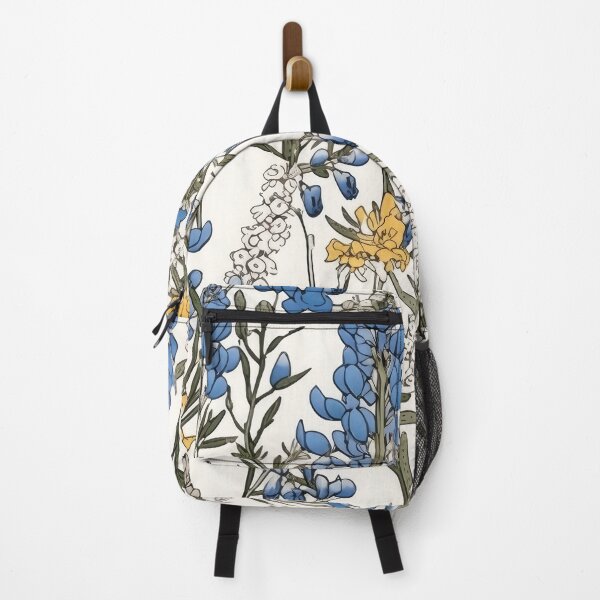 Item preview, Texas Bluebonnet Flower Pattern - Wildflower Illustration designed and sold by FloralDecorShop.
