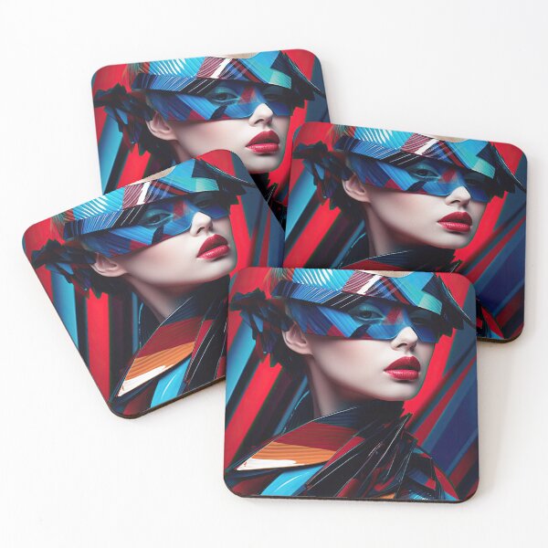 Item preview, Futuristic Fashion Portraits: Innovation and Creativity designed and sold by Piotrek0001.