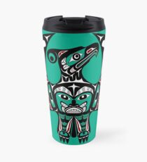 Northwest Pacific coast Haida art Thunderbird Travel Mug