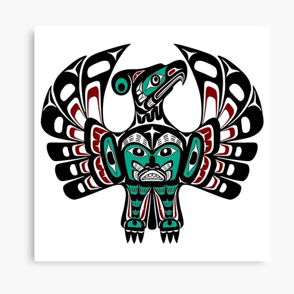 Item preview, Northwest Pacific coast Haida art Thunderbird designed and sold by Digital Homestead.
