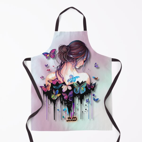 Item preview, Stunning girl with butterflies 5 designed and sold by Jenson Major.