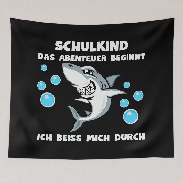 Item preview, 1st grade shark first grader saying - school beginner - enrollment gift designed and sold by Kentala.