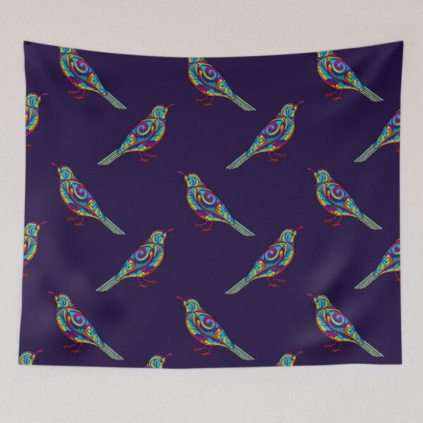 Item preview, Rainbow Quail femal designed and sold by Caummon Thread.