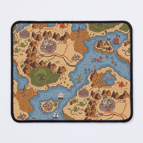 Item preview, Fantasy Map in Colour designed and sold by lurepeating.