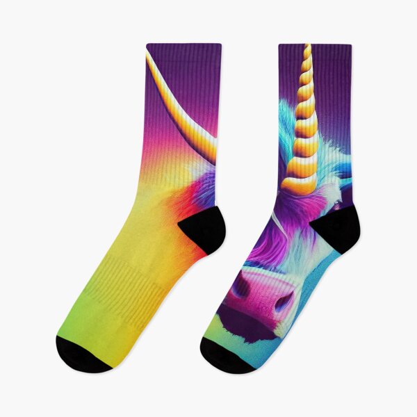 Item preview, The rainbow bull Taurus - A colorful eye-catcher designed and sold by Pixelboys.