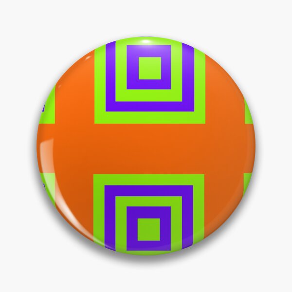 Item preview, Six Squares on Orange designed and sold by GEOMETRIC ART .