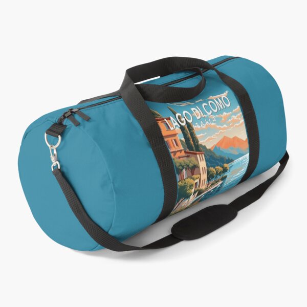 Item preview, Lago di Como Italia Travel Art Vintage designed and sold by KrisSidDesigns.