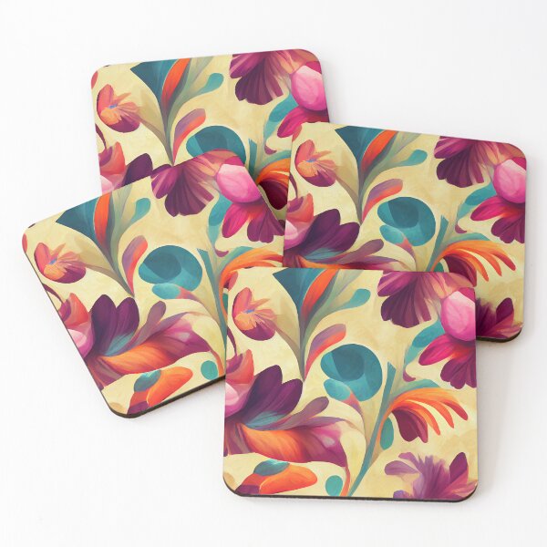 Item preview, Modern exotic floral jungle pattern. Collage contemporary pattern. Aquarelle style pattern. designed and sold by anytka.